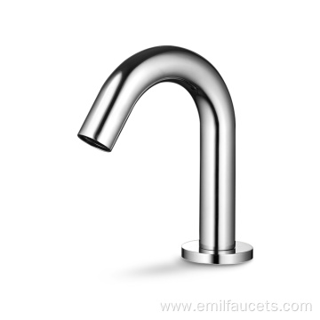 Low height bathroom brass sink faucet tap